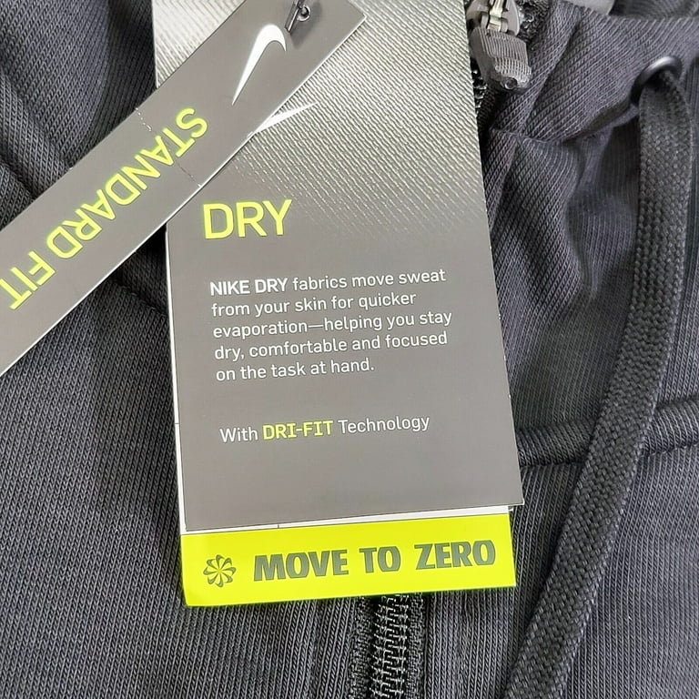 Nike Move To Zero Dry Sweatshirt Men's Training Hoodie Full Zip