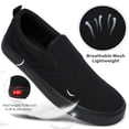 thumbnail image 4 of Ecetana Women's Slip on Shoes Canvas Sneakers Loafers Non Slip Shoes Low Top Casual Shoes, 4 of 8