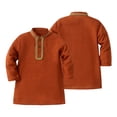 thumbnail image 6 of Beautyzll 1-8T Boys Long Sleeve Shirts for Kids Toddler Youth Dry Fit Shirts Activewear Athletic Performance T-Shirts, 6 of 7