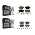 thumbnail image 1 of TEC Front Rear Ceramic Brake Pads Kit for Car Cadillac XT4 Buick Regal Sportback KTC-100649, 1 of 10