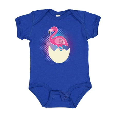 

Inktastic Easter for Girls Flamingo Egg Hatching Gift Baby Girl Bodysuit