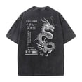 thumbnail image 4 of Streetwear Distressed Print Tee with Washed Finish and Graphic Artwork for Everyday Casual Style, 4 of 4