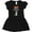 AB-Black, variant on Inktastic Siberian Husky Dog Puppy Girls Baby Dress