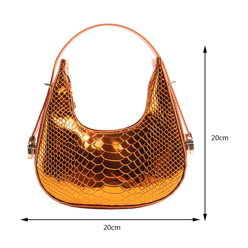 JHVYF Stylish Handbags for Women Fashion Shoulder Bags Crocodile Pattern  Hobo Purse Classic Tote Satchel