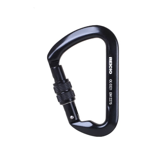 Aviation Aluminum D-Shaped Auto-Locking Carabiner Heavy Duty Carabiner for Outdoor Climbing Mountaineering 30K Load-Bearing Safety Carabiner Guide Screw Sleeve Aluminum Carabiner