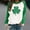 Green, variant on jsaierl Happy St Patrick's Day Shirts Women 2024 Plus Size Four Leaf Clover Graphic Tees Funny Raglan Long Sleeve Pullover Tops Irish Clothes Crewneck Dressy Casual Tops