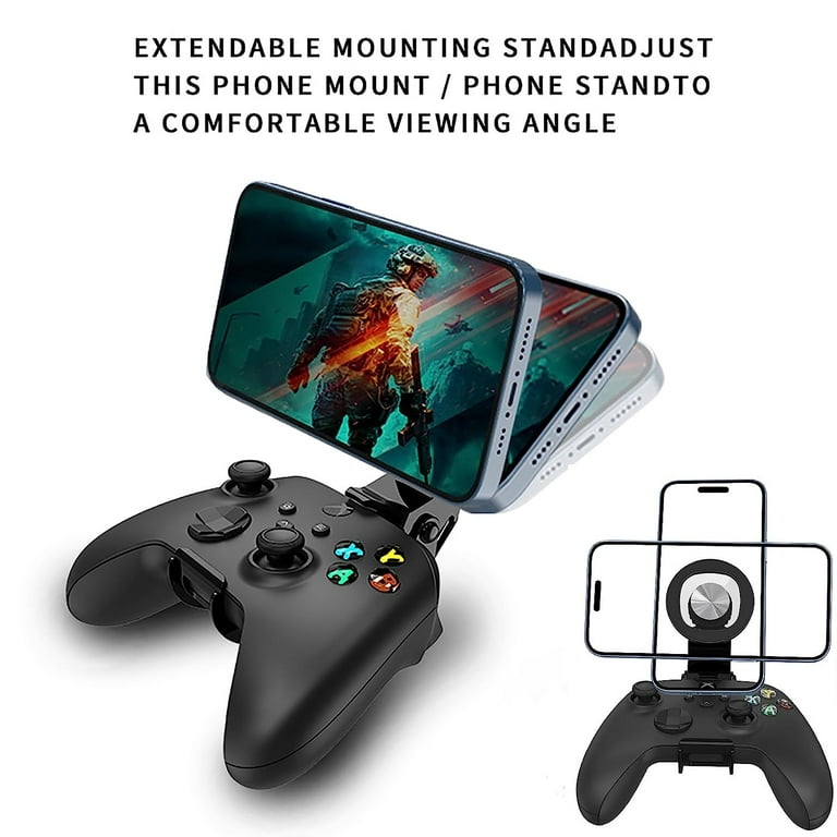 Xbox Controller Phone Mount,MagSafe Phone Clip Holder Magnetic for Xbox One  & Xbox Series X S Controllers