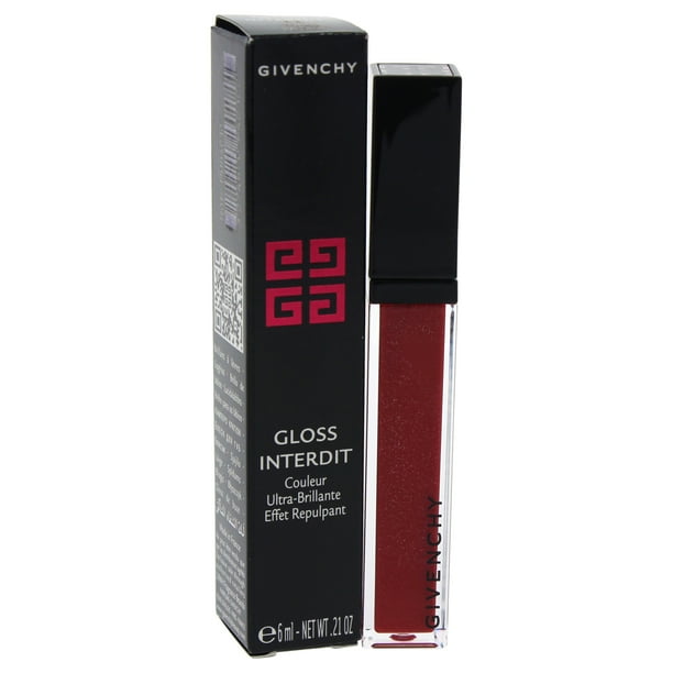 Gloss Interdit - 12 Rouge Passion par Givenchy pour les Femmes - 0,21 oz Gloss à Lèvres
