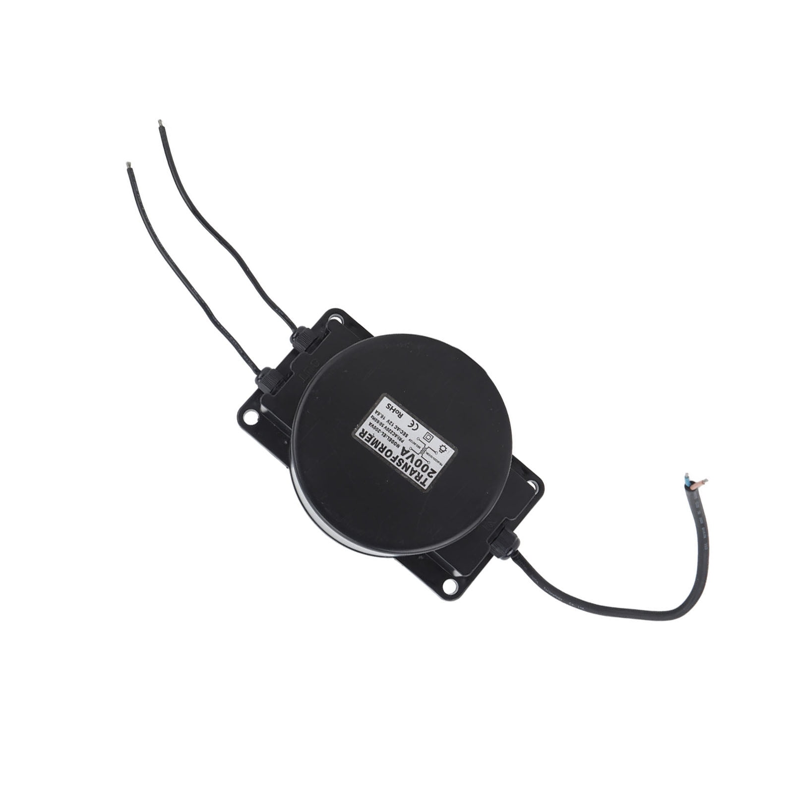 Yajisi 200W Pool Light Transformer 200VA AC 220V to 12V IP68 Waterproof Low Voltage Power Supply Unit for Underwater Swimming Pool Lights, Fountains, and Outdoor Landscape Lighting Applications