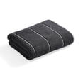 Better Homes & Gardens Caldwell Stripe Bath Towel, Gray Shadow