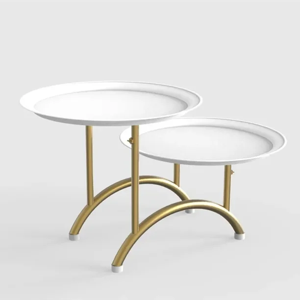 Soporte de metal redondo para postres y magdalenas, soporte para exhibición de pasteles, bandeja para servir galletas y frutas, decoración para bodas, fiestas, cumpleaños y aniversarios