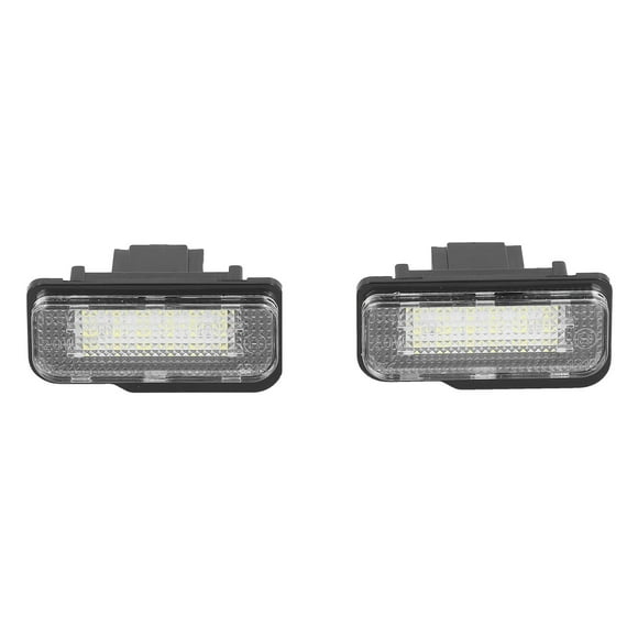 Car Exterior Lamp,Pair Car License Plate Licence Plate Light Number Plate Light Ultra Responsive