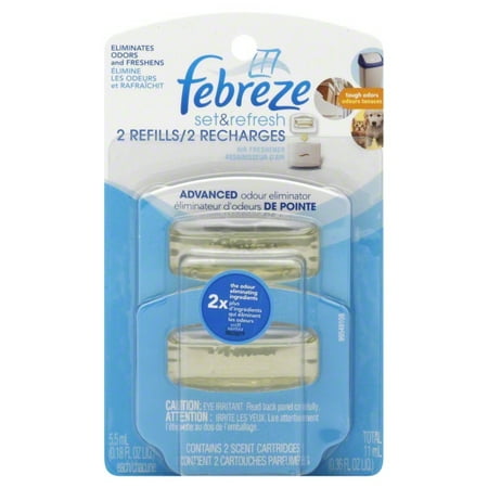 Febreze Fbrz Set&ref Dual Adv Odor Elim 0.37 Oz