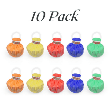 10 pcs Streamer Poppers Hand Throw No Mess Decorations Confetti for Wedding/Party