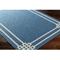 thumbnail image 2 of Hauteloom Ilori Living Room, Bedroom Patio Outdoor Area Rug - Contemporary - Muted Blue, Silverton, Light Blue - 5'3" x 7', 2 of 5