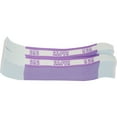 thumbnail image 2 of Sparco, SPRBS2000WK, White Kraft ABA Bill Straps, 1000 / Pack, Violet, 2 of 2