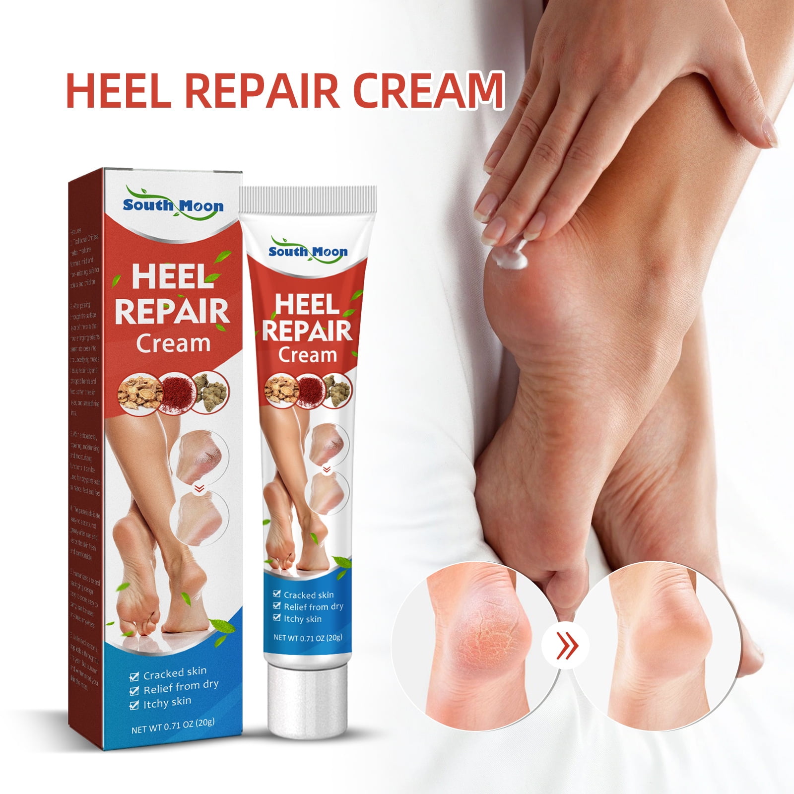 Scholl Cracked Heel Repair Cream K+ 60ml