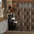 thumbnail image 2 of VHC Brands, Farmhouse Star, Cotton, 72x72, Shower Curtain, Black, 2 of 5
