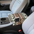 thumbnail image 3 of Renewold American Tribal Cowboy Cactus Car Center Console Cushion Cover Universal Armrest Box Mat Scratch Resistant Wear-Resistant Arm Rest Pad with Pockets Storage Bag Auto Accessories for Women, 3 of 9