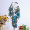 thumbnail image 5 of Five-ring Dream Catcher Hand-made Pendant for Home Bedroom Room Decoration Car Pendant Ornaments, 5 of 9