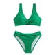 thumbnail image 5 of Traje de baño para mujer, moda, cómodo, color sólido, bikini, traje de baño de color liso para mujer, conjuntos de bikinis, trajes de baño para mujer, 5 of 9