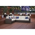 thumbnail image 4 of Homestyles 6800-42 6-Seat Sectional, Brown, 4 of 5