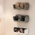 thumbnail image 3 of Bearachild Caja de almacenamiento de gafas montada en la pared, amplias aplicaciones para hogares, oficinas, ahorro de espacio, fácil de instalar Almacenamiento y organización del hogar Blanco, 3 of 6