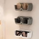 thumbnail image 4 of Toystoory Organizar y exhibir gafas de sol Organizador de gafas de sol montado en la pared, resistente y duradero, fácil de instalar Almacenamiento y organización del hogar Blanco, 4 of 6