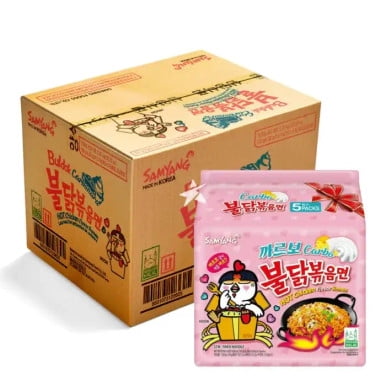 Samyang Buldak Hot Chicken Flavor Ramen Carbo 130g | Pack of 40