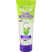 Garnier Fructis Style Curl Scrunch Controlling Gel with Coconut Water, For Curly Hair, 6.8 fl oz