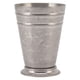 thumbnail image 1 of Copa Julep de acero inoxidable para vino tinto y cócteles, grabada con escalones dobles, diseño de esqueleto único, 1 of 8