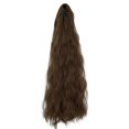 thumbnail image 1 of LELINTA 18" Pony Tail Hairpiece Long Curly Weave Hairpiece Jaw Claw Ponytail Hair Extension One Piece Clip in Synthetic Hair Extensions, 1 of 8