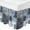 Blue, variant on Blue Grey Bed Skirt Queen Size 16 Inch Drop, Elastic Wrap Around Bed Skirts Pleated Luxury Dust Ruffles For Twin Full Queen Cal King Base Beds, Modern Oil Painted Abstract Art Aesthetics