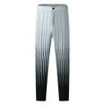 thumbnail image 4 of Lilgiuy Men Casual Fashion Zippered Printed Mid-waisted Trousers With Pockets Pants Athletic-Fit Washed Comfort Stretch Chino Pant, 4 of 5