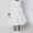 White, variant on WJHWSX Fall Dresses for Women 2025,Womens Dresses,Dresses for Women,Long Sleeve,Pockets,Soft,Solid,2XL