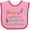 Pink and Fuchsia, variant on Inktastic Awesome Like My Grandpa Boys or Girls Baby Bib