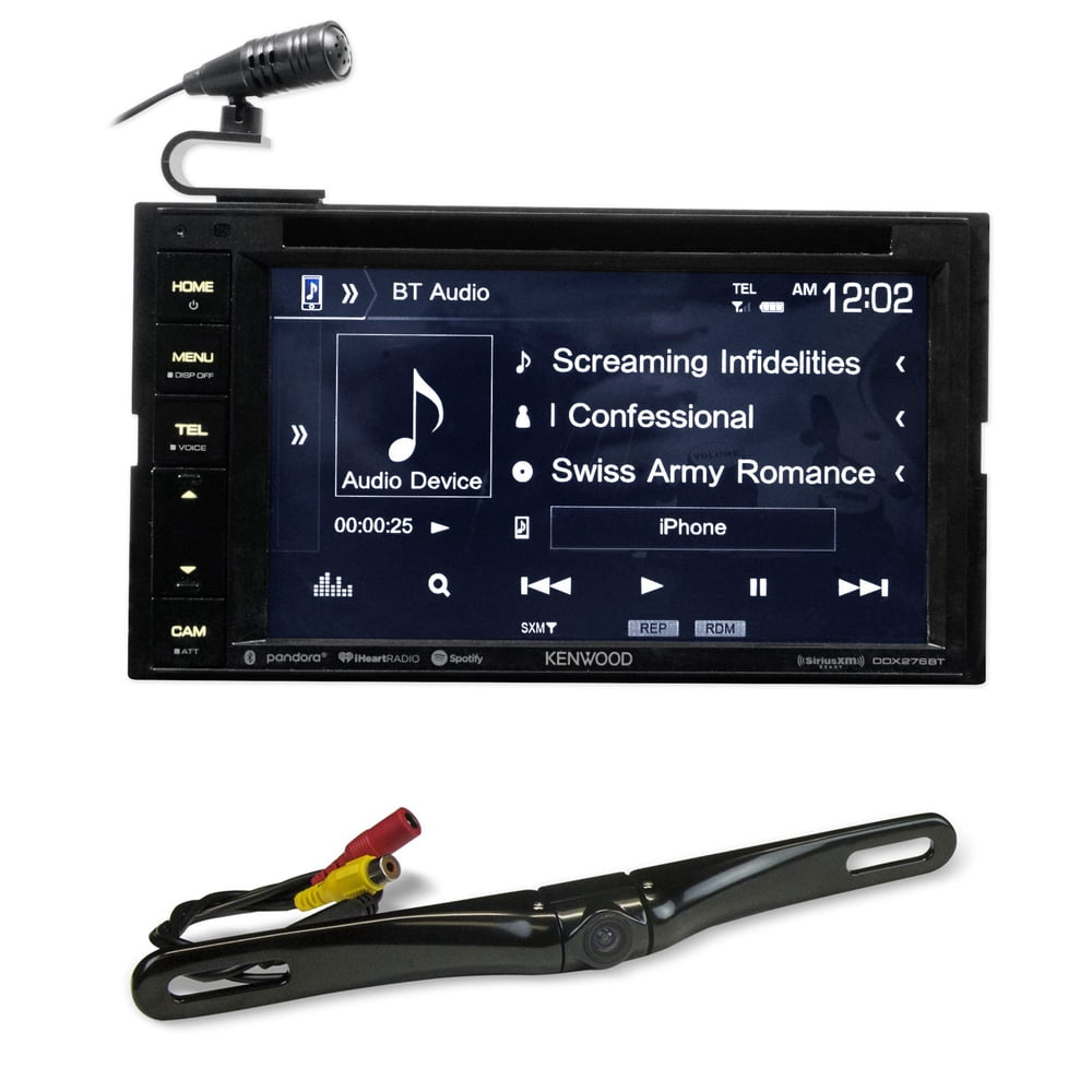 Kenwood DDX276BT 6.2" InDash DVD Monitor Bluetooth Receiver w/USB