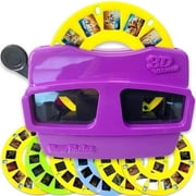 ArtCreativity 3D Reel Viewer Toy for Kids 3+ – Slide Viewfinder with 6 Collectible Reels, Vibrant Colors, Educational & Fun