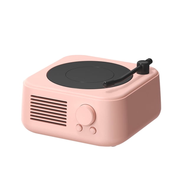 Ohufall Vintage Style Portable Bluetooth Speaker With USB Charging For Outdoor And Home Audio Use