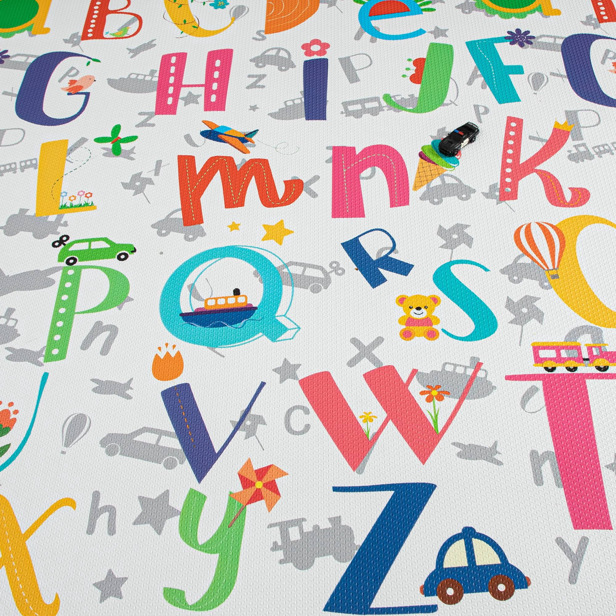 RAY STAR 55x90.5x0.39in Baby Play Mat, Reversible Crawling play mat Thickness Soft Mat