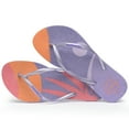thumbnail image 4 of Havaianas Kids Girls Slim Palette Glow Flip Flop Sandals, Quiet Lilac, Size 9 Childrens, 4 of 4