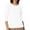 Blanc, variante sur JIRNDf Chemises pour Femmes Hauts d'Été Tendance Manches Longues Col Rond Drôle Squelette Imprimé Coupe Ajustée T-Shirt Tunique T-Shirt pour Femmes Blouse Décontractée Orange TTG