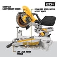 thumbnail image 2 of Sierra ingletadora DEWALT DCS361B, 20 V como máximo, 18 cm, herramienta inalámbrica únicamente, 2 of 8