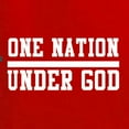 thumbnail image 5 of Wild Bobby One Nation Under God Inspirational/Christian Women Standard V-Neck Tee, Red, X-Large, 5 of 5