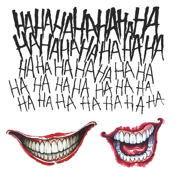 Suicide Squad Joker Tattoo Kit Walmart Com