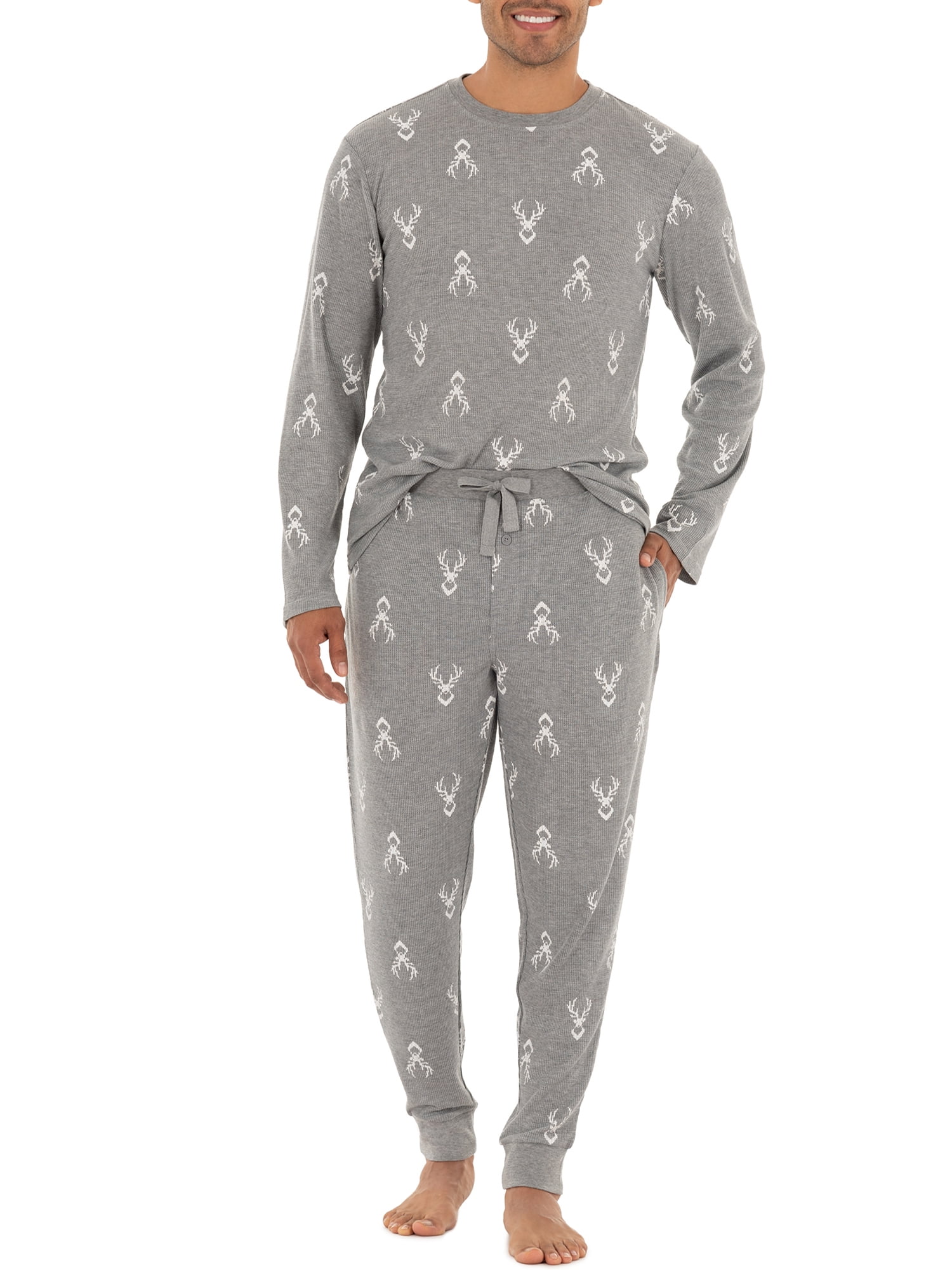 Men's Holiday Thermal Pajama Set