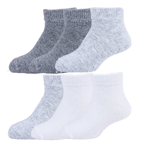 Calcetines Bebé Sokkos Tin Algodón 6 Pares con Antiderrapante Unisex