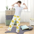 thumbnail image 5 of CROPD Cute Duck Pajamas Pants Soft Long Pajama Bottoms Lounge Sleep Pants Size S-XL, 5 of 8