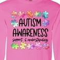 thumbnail image 4 of Inktastic Autism Awareness Support and Understanding Puzzle Pieces Long Sleeve T-Shirt, 4 of 5