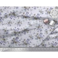thumbnail image 2 of Soimoi Cotton Jersey Fabric Leaves & Floral Artistic Print Fabric by Yard 58 Inch Wide, 2 of 3